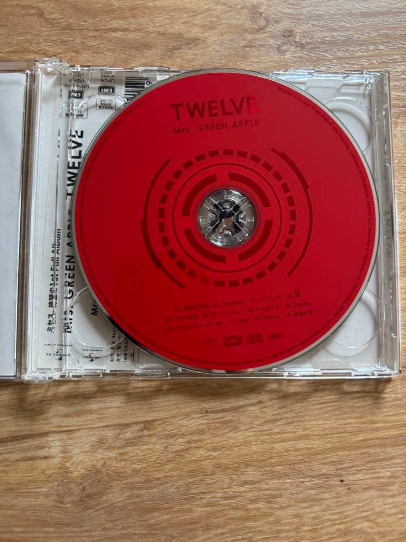 Mrs. GREEN APPLE TWELVE (初回限定盤)