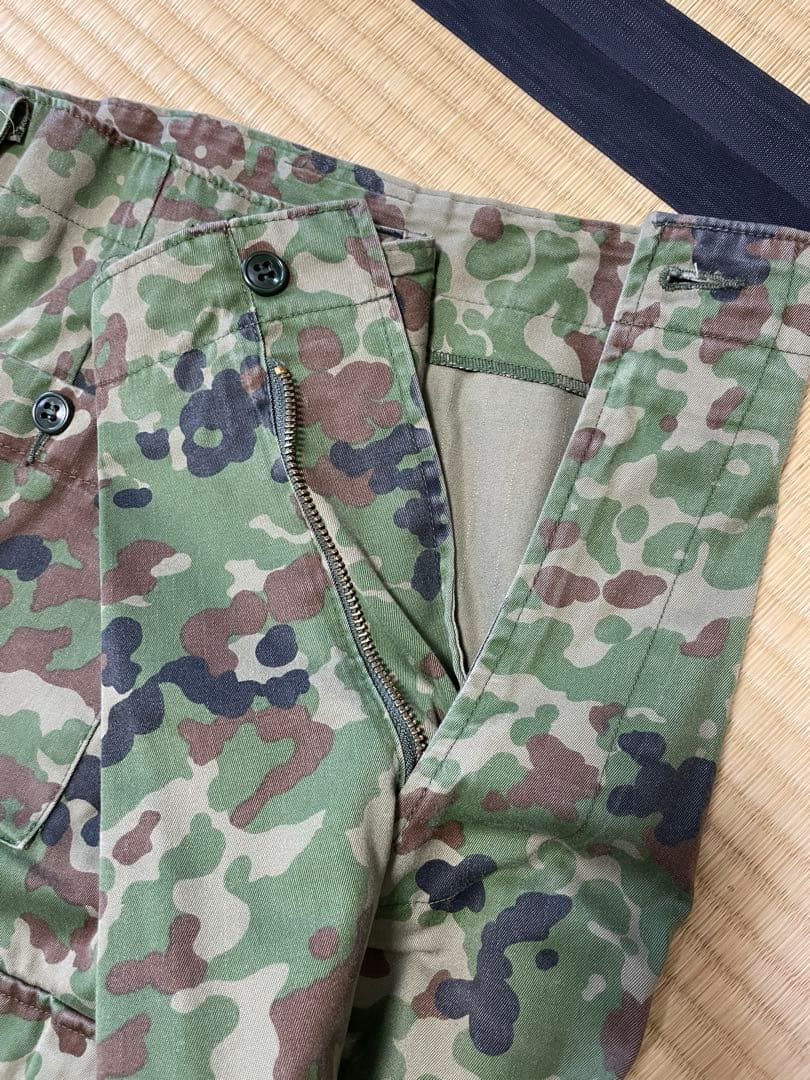 【USED】陸上自衛隊 戦闘服3A相当 半長靴1型 迷彩帽付き PX品