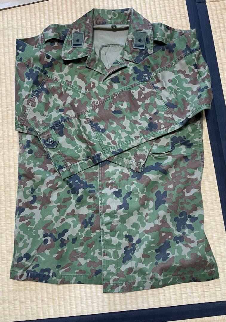 【USED】陸上自衛隊 戦闘服3A相当 半長靴1型 迷彩帽付き PX品