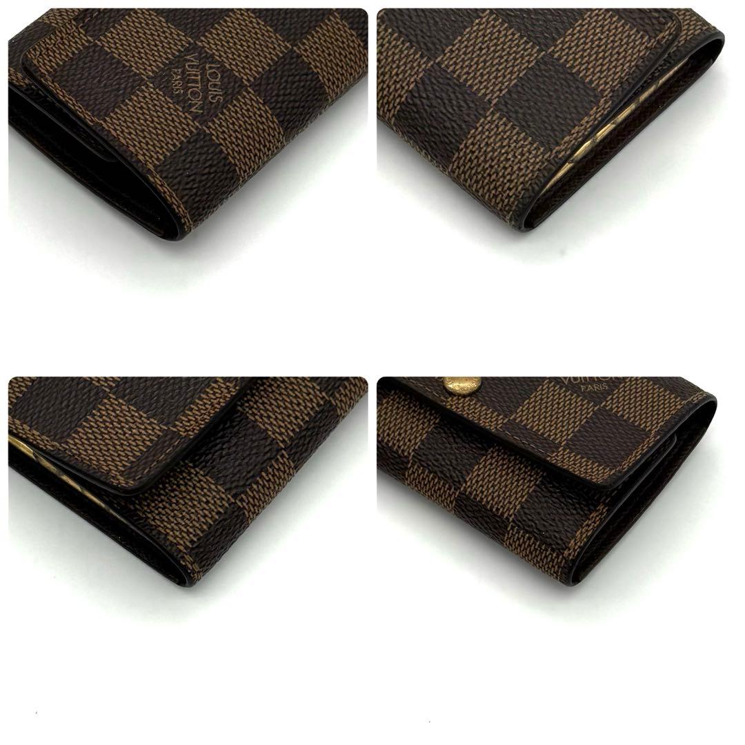 超美品✨ルイヴィトン ダミエ ミュルティクレ6 キーケース6 連