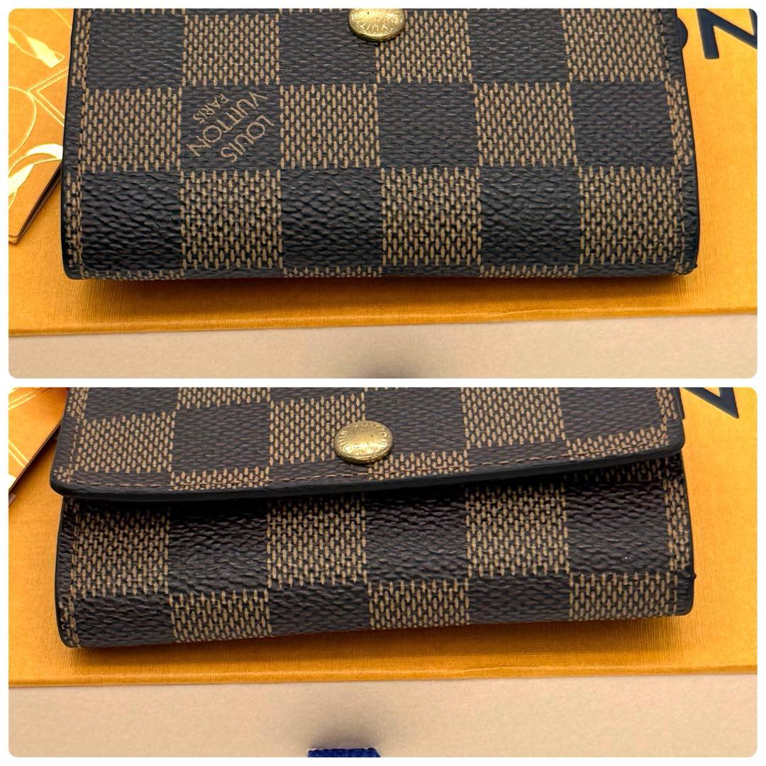 超美品✨ルイヴィトン ダミエ ミュルティクレ6 キーケース6 連