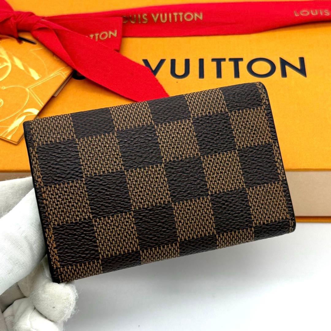 超美品✨ルイヴィトン ダミエ ミュルティクレ6 キーケース6 連