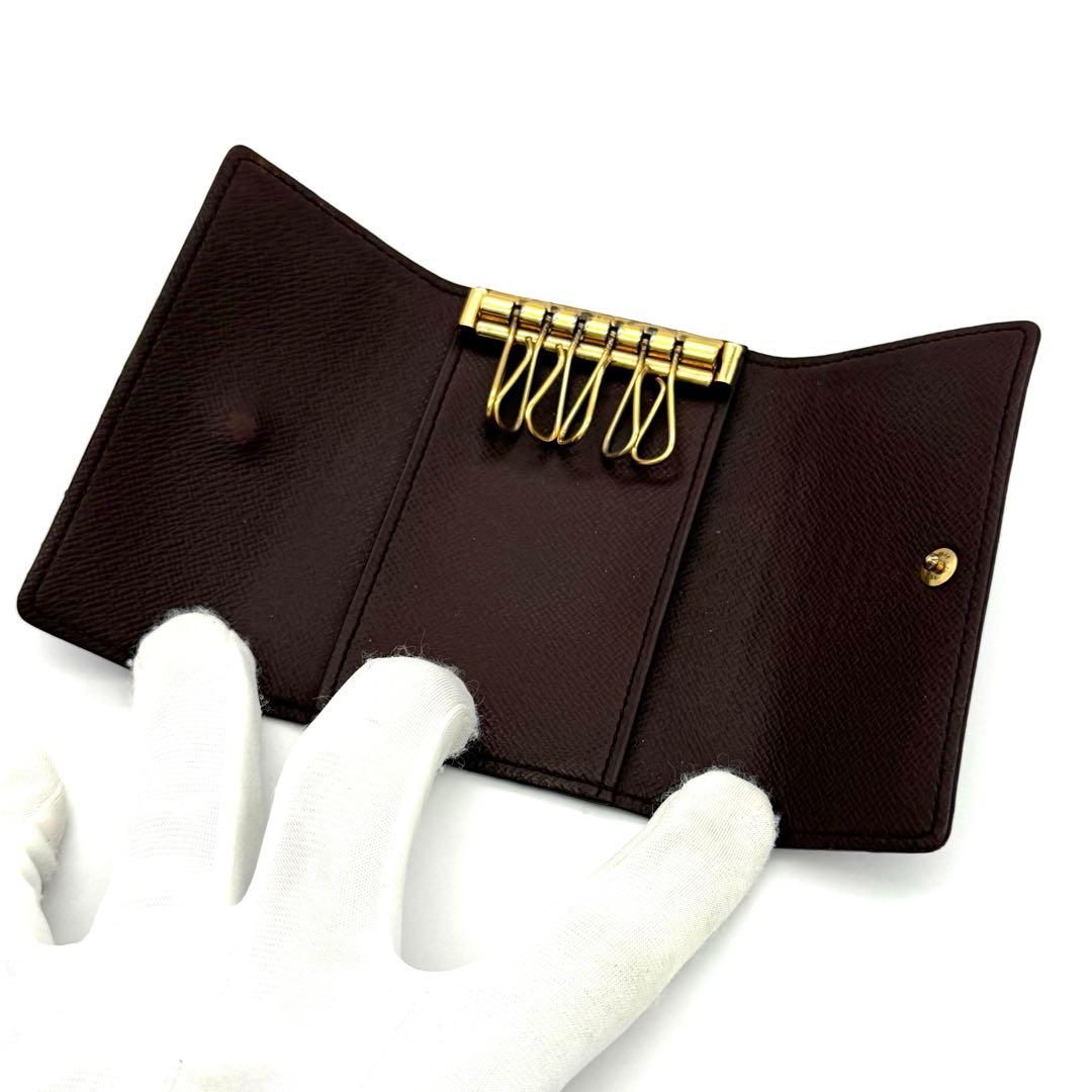 超美品✨ルイヴィトン ダミエ ミュルティクレ6 キーケース6 連