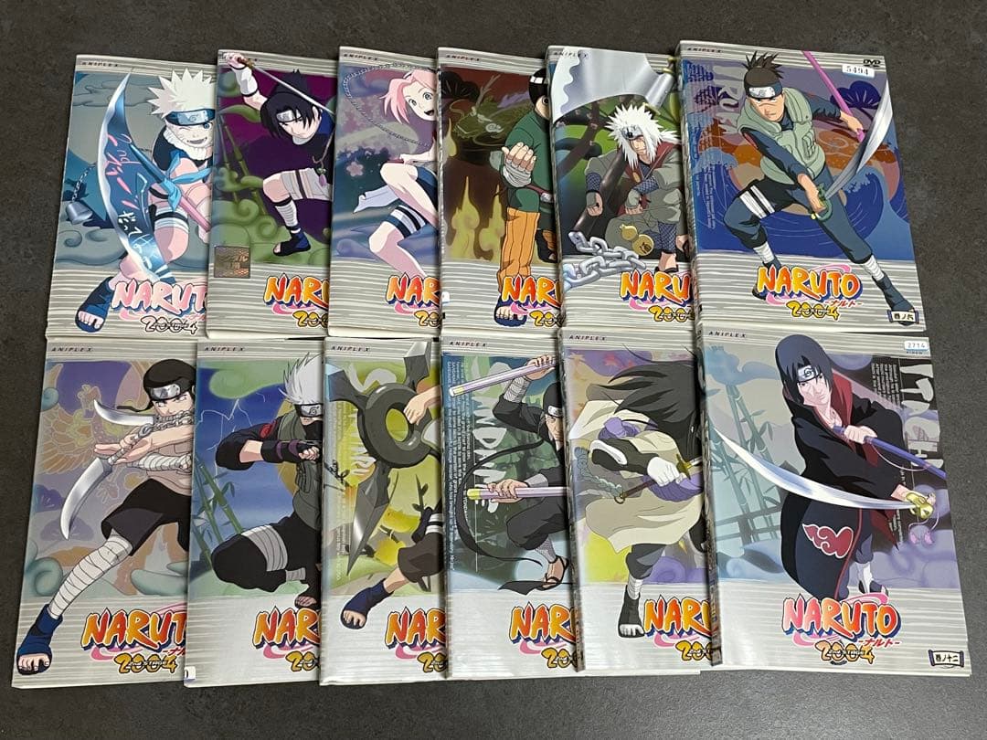 ▲全巻▼「NARUTO ナルト 少年編 1st〜5th」　DVD全58巻セット