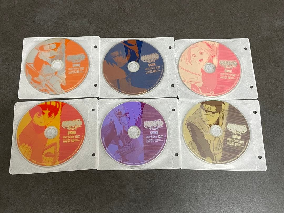 ▲全巻▼「NARUTO ナルト 少年編 1st〜5th」　DVD全58巻セット