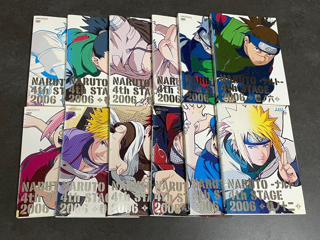 ▲全巻▼「NARUTO ナルト 少年編 1st〜5th」　DVD全58巻セット