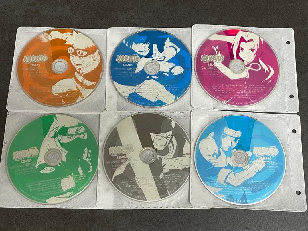 ▲全巻▼「NARUTO ナルト 少年編 1st〜5th」　DVD全58巻セット