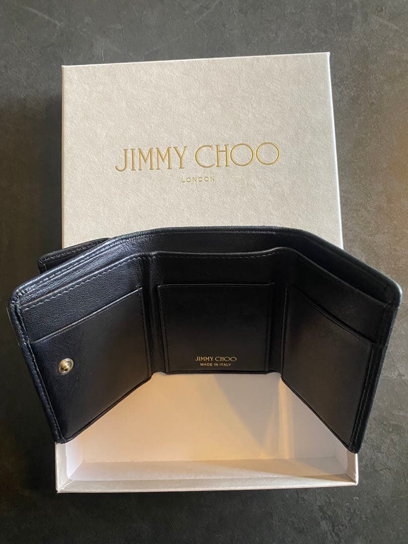 JIMMY CHOO NEMO LTR 143 三つ折り財布