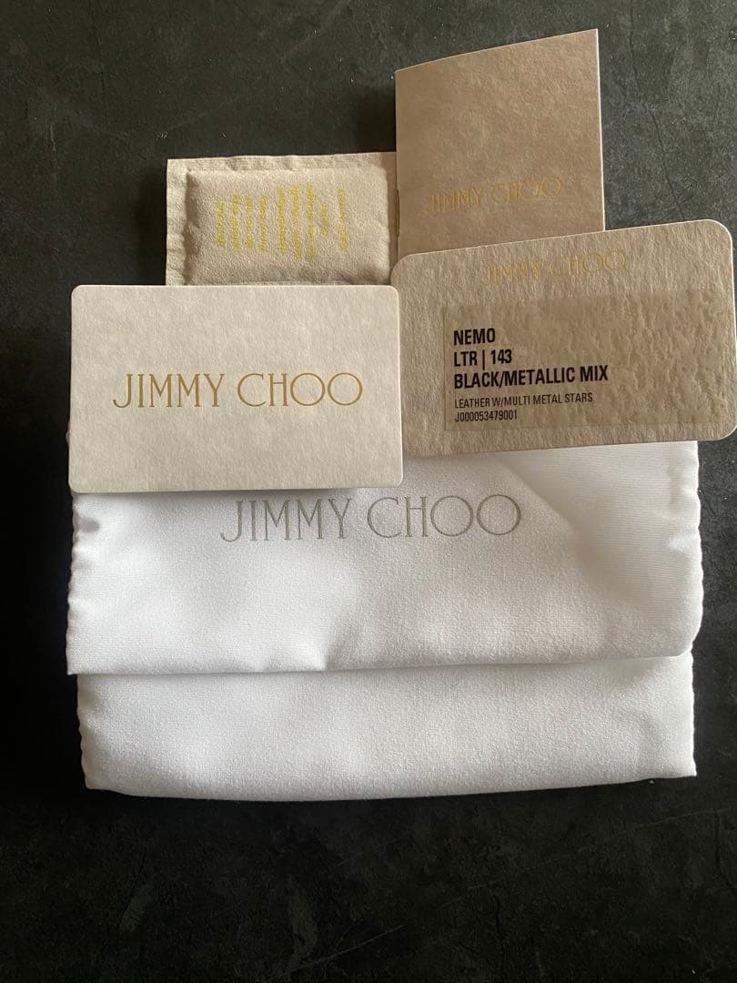 JIMMY CHOO NEMO LTR 143 三つ折り財布