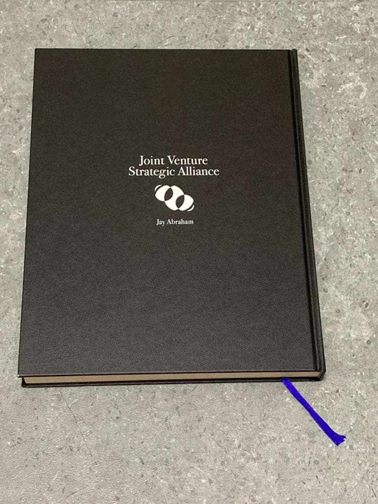【新品】ジョイントベンチャー アライアンス　ジェイ・エイブラハム　ダイレクト出版