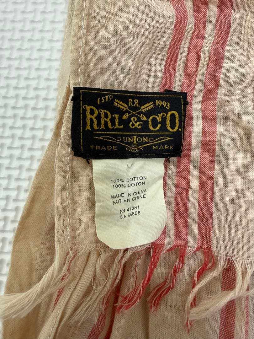 ダブルアールエル RRL ストール