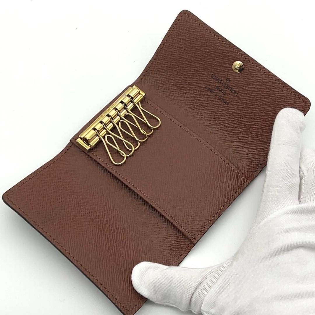 【極美品】ルイヴィトン モノグラム 6連キーケース イニシャル無し