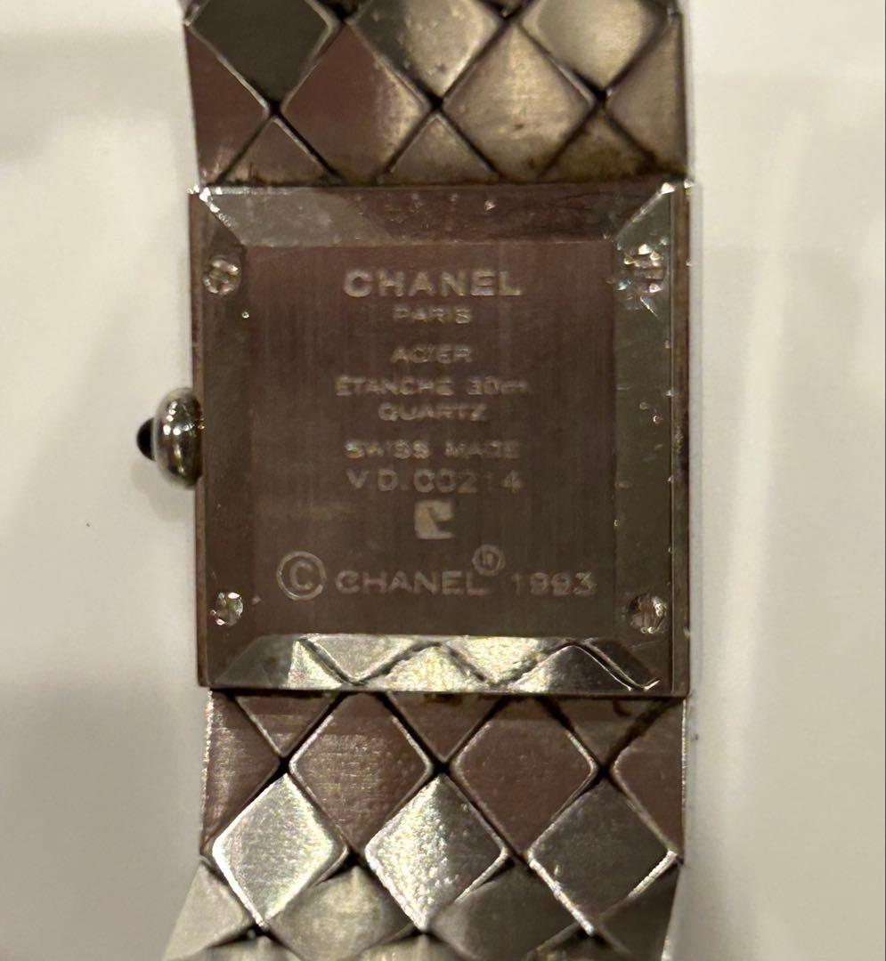 CHANEL シャネル　マトラッセ腕時計【電池交換済み　稼働確認】