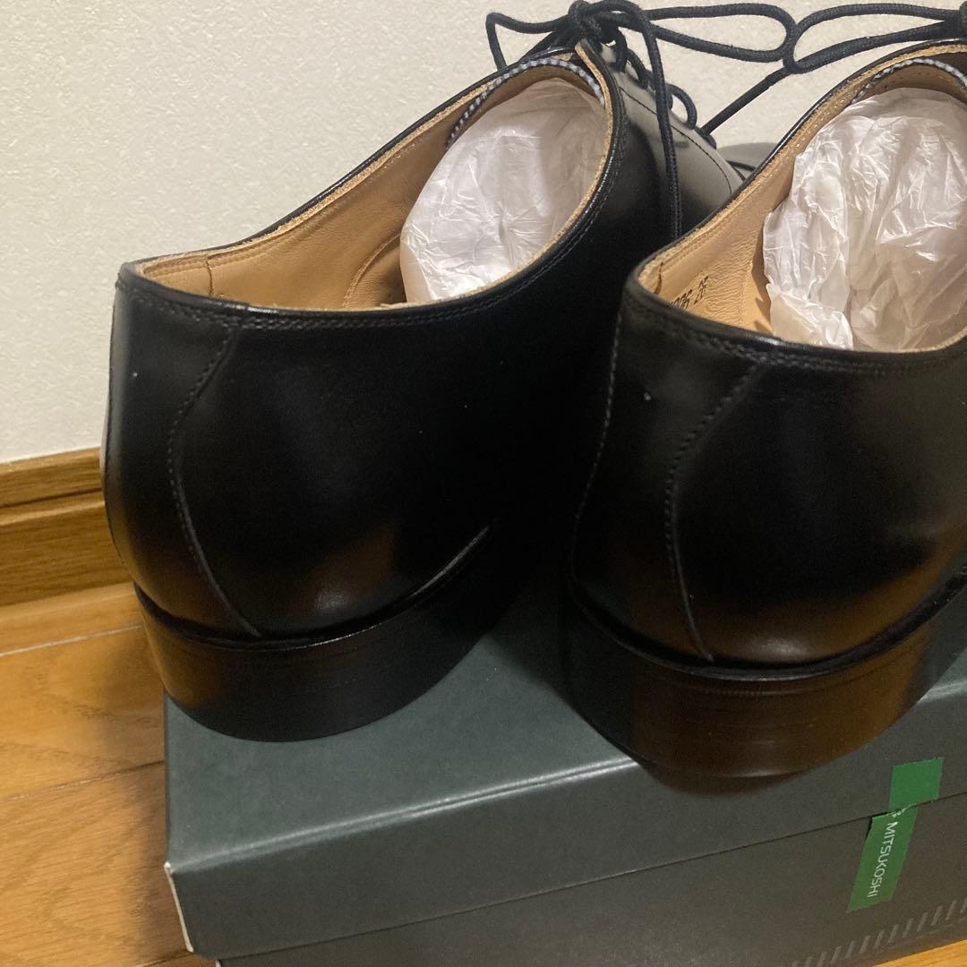 【新品】スコッチグレイン ストレートチップ 26.0E アノネイ社カーフ使用