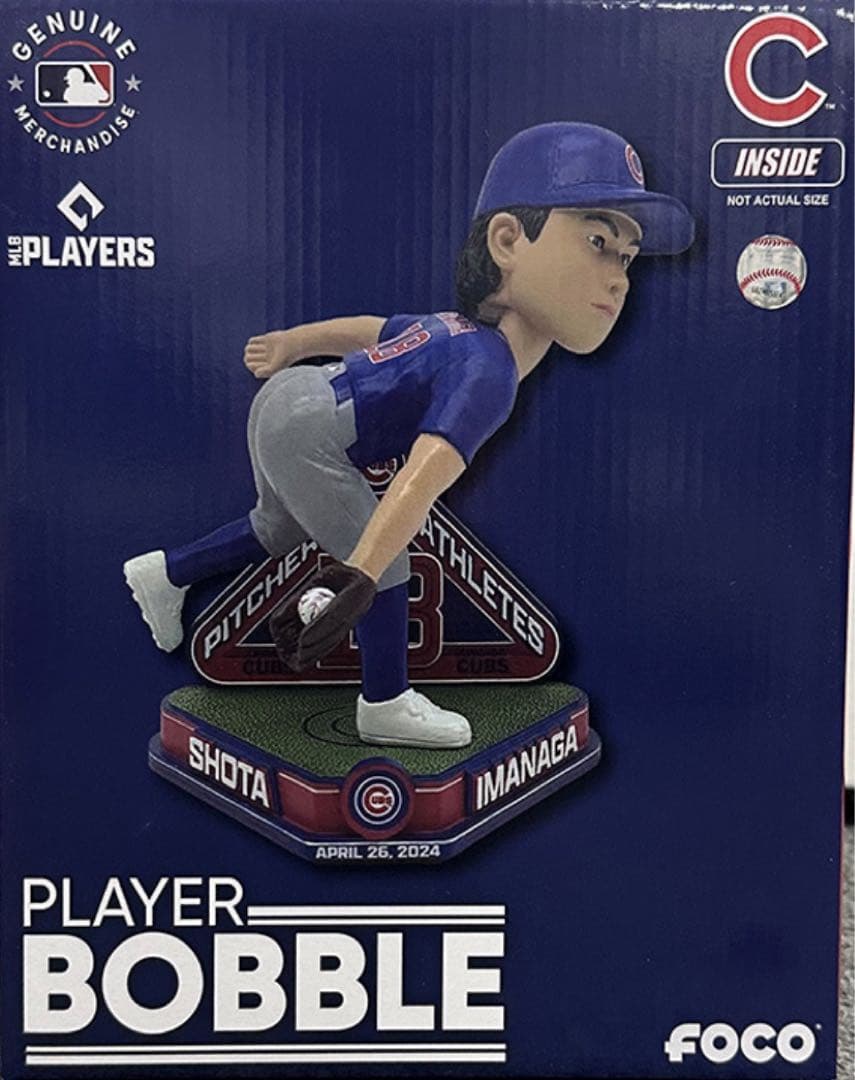 T*M様 96個限定 今永昇太 グラブトスボブルヘッド MLB カブス