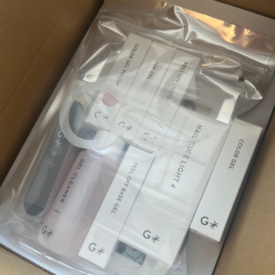 R*様 新品★グランジェセルフジェルネイルセット2カラー付