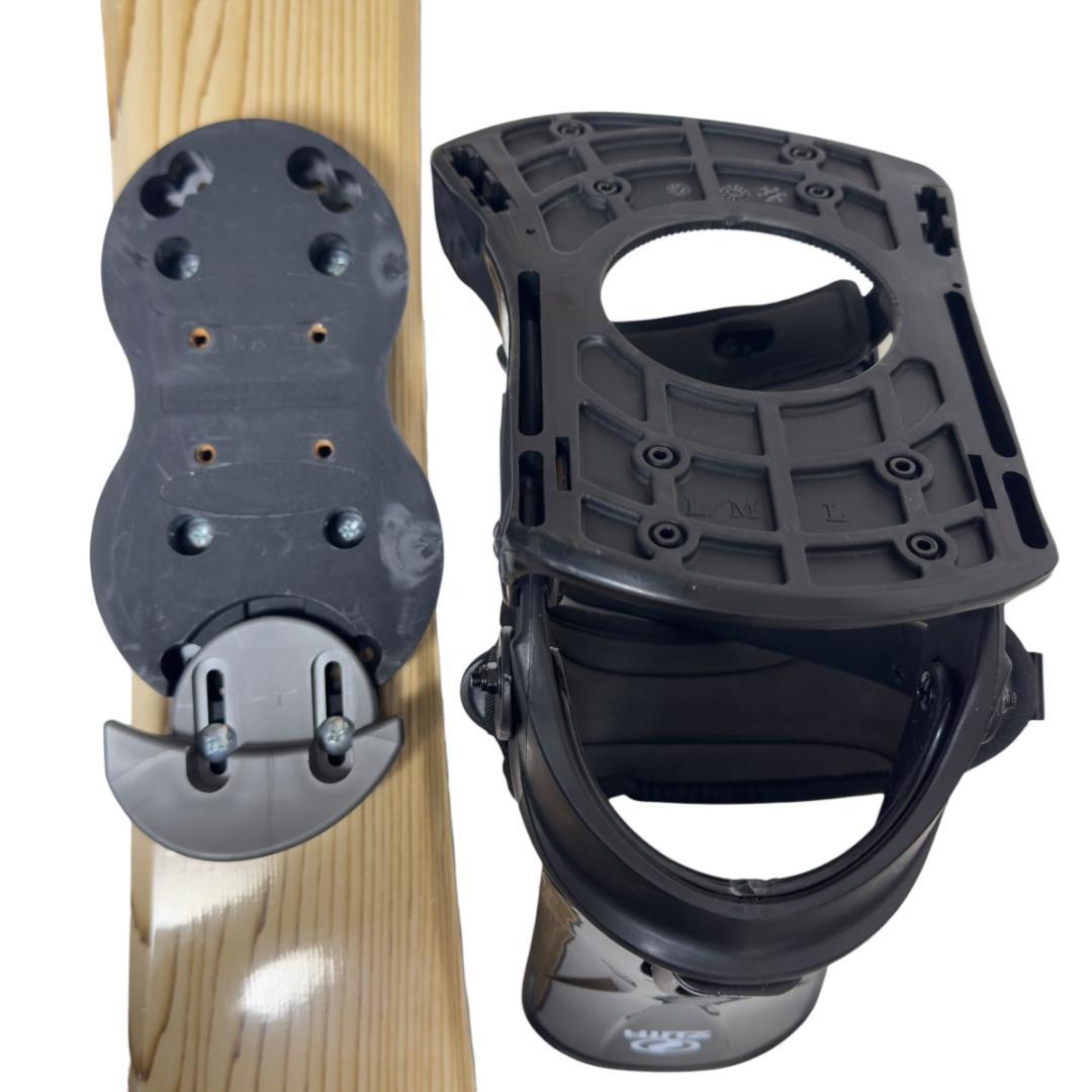 美品　SWALLOW ファンスキー ソフトブレード 75cm　ビンディング付き