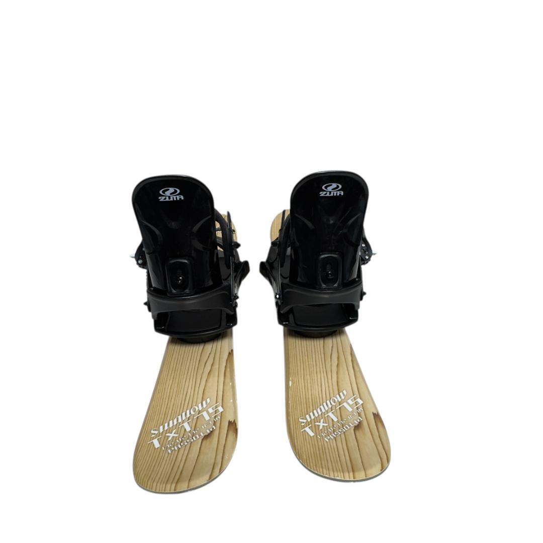 美品　SWALLOW ファンスキー ソフトブレード 75cm　ビンディング付き