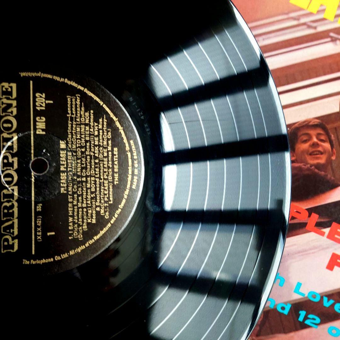 UK盤The Beatles Please Please Me