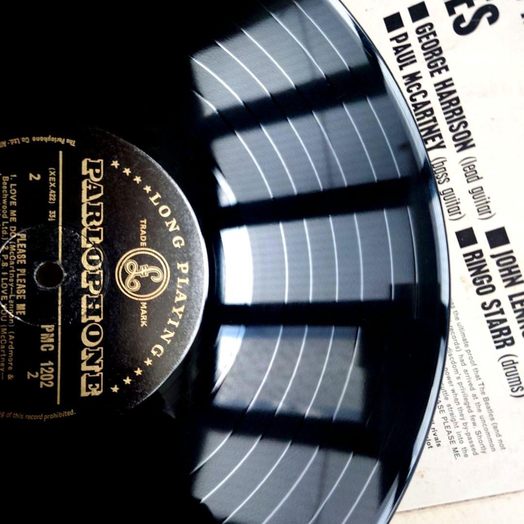 UK盤The Beatles Please Please Me