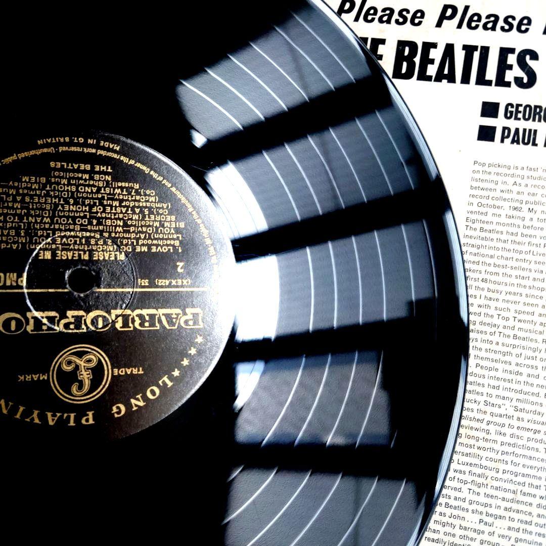 UK盤The Beatles Please Please Me