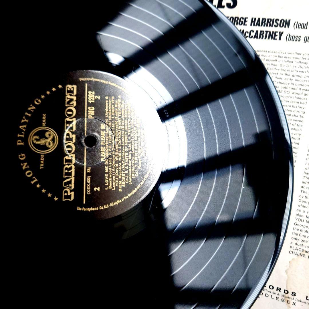 UK盤The Beatles Please Please Me