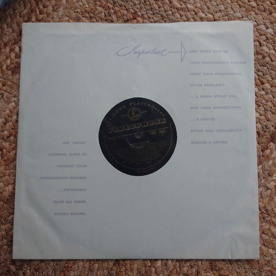 UK盤The Beatles Please Please Me