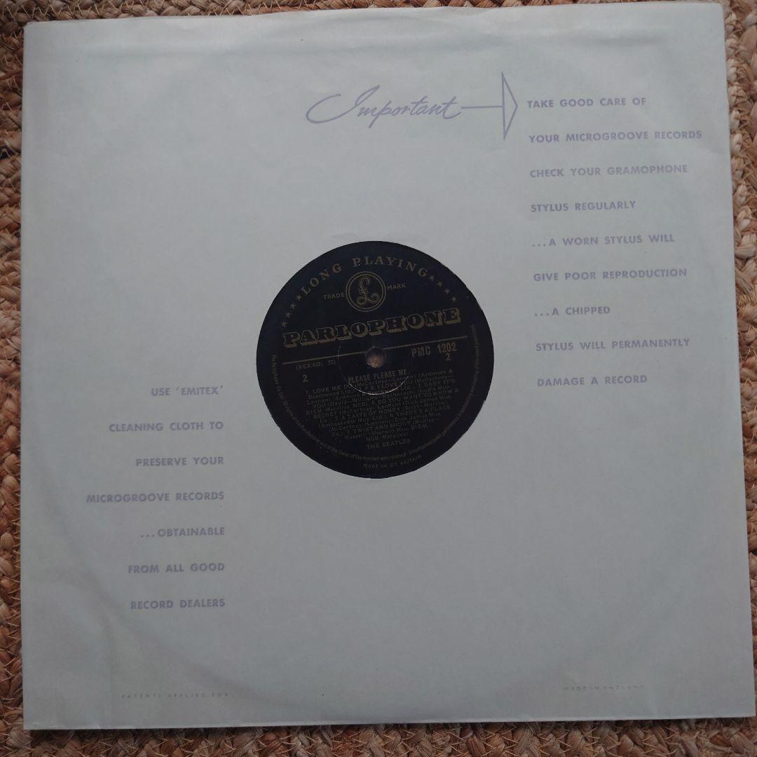 UK盤The Beatles Please Please Me