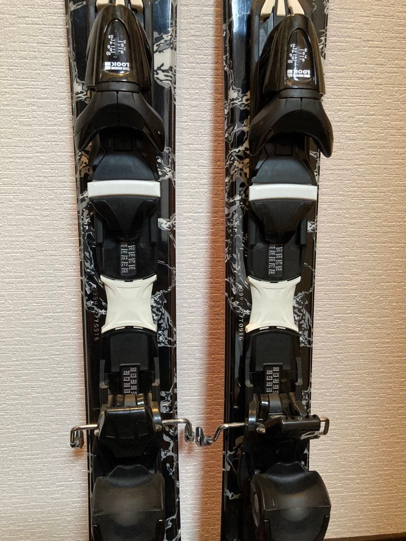 【HOTWAX・チューンナップ済み】STREULE ショートスキー　99㎝