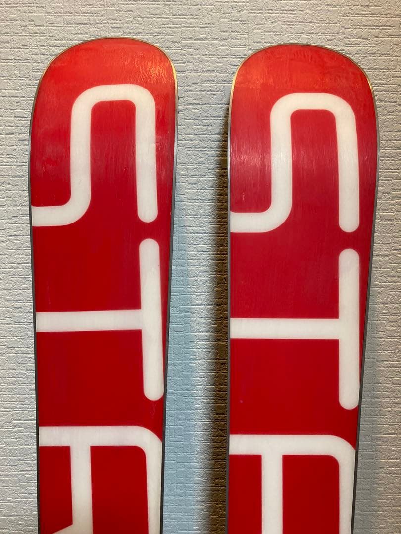 【HOTWAX・チューンナップ済み】STREULE ショートスキー　99㎝