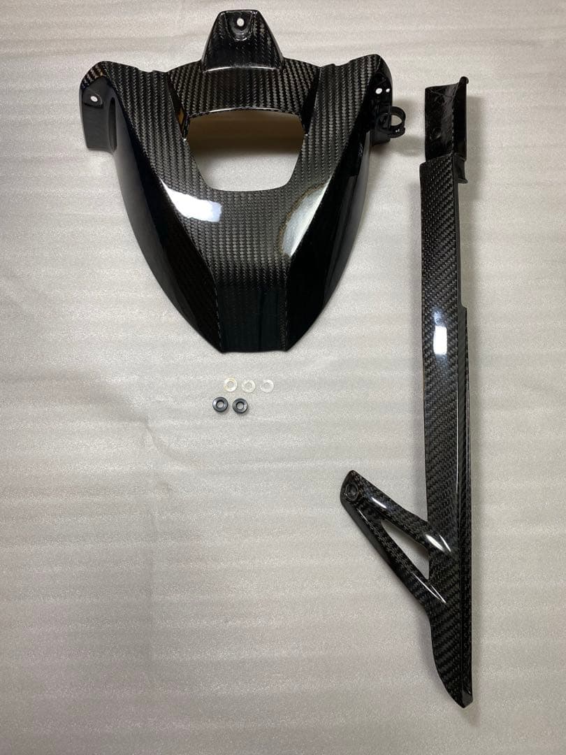 S1000RR HP カーボンリアフェンダー チェーンガード セット