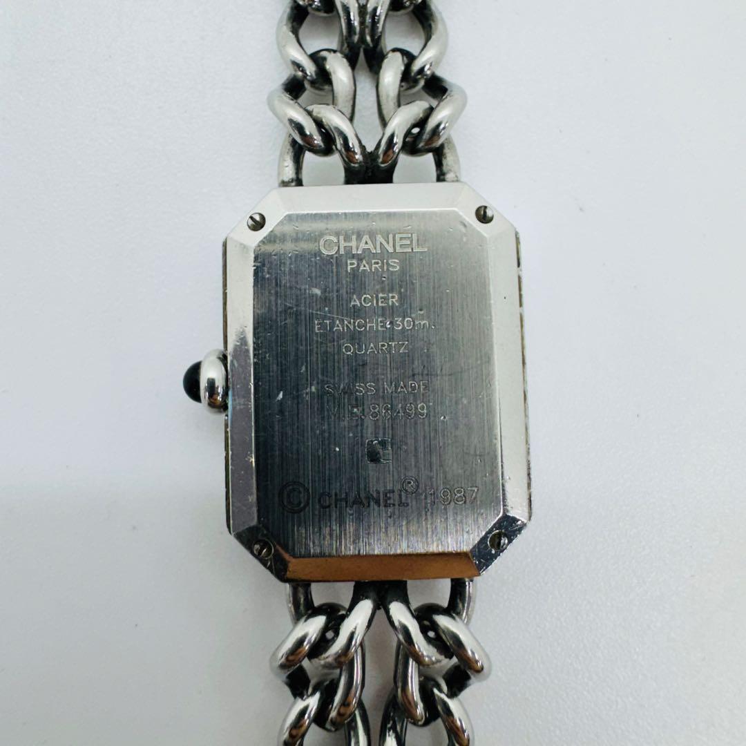 ✨✨CHANEL✨シャネル✨プルミエール✨シルバー✨ブラック文字盤✨腕時計✨