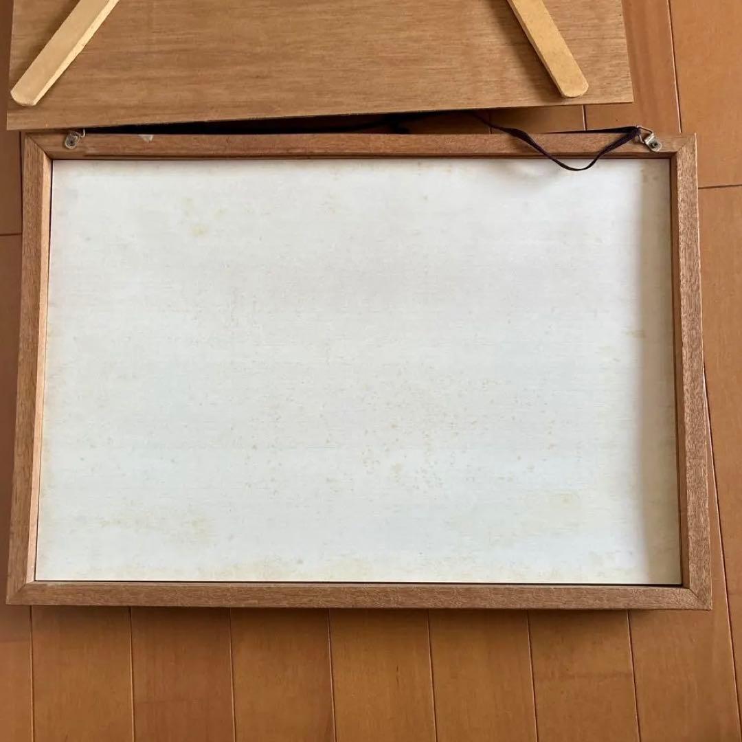 滝平二郎 版画 少女 直筆サイン入り