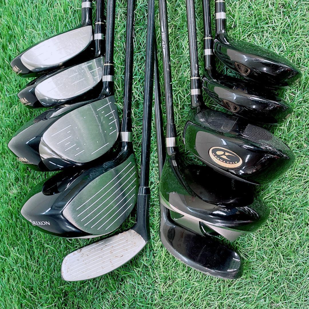 スリクソン 初心者 メンズ ゴルフクラブ フルセット 15本 N2533