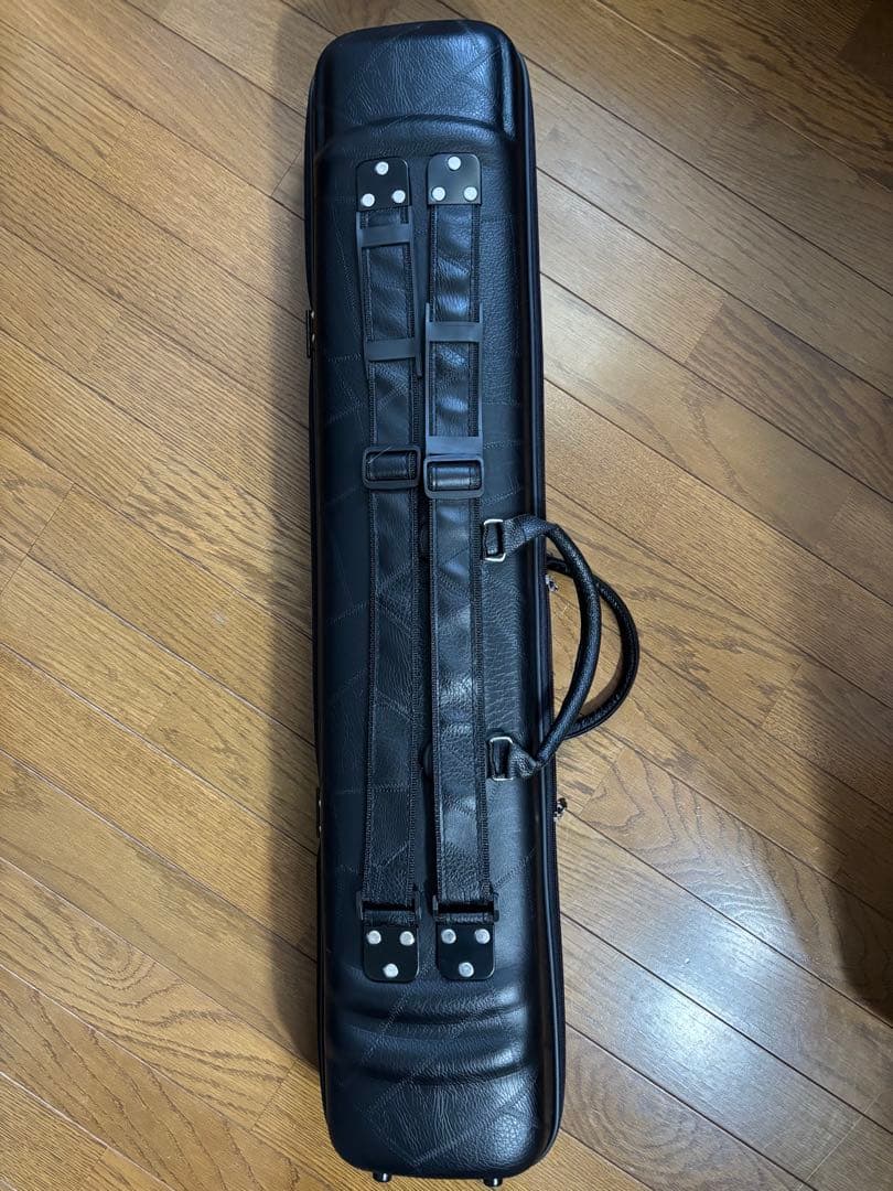 【美品】二胡　ニ泉琴　古月琴坊　万其興製　紅木