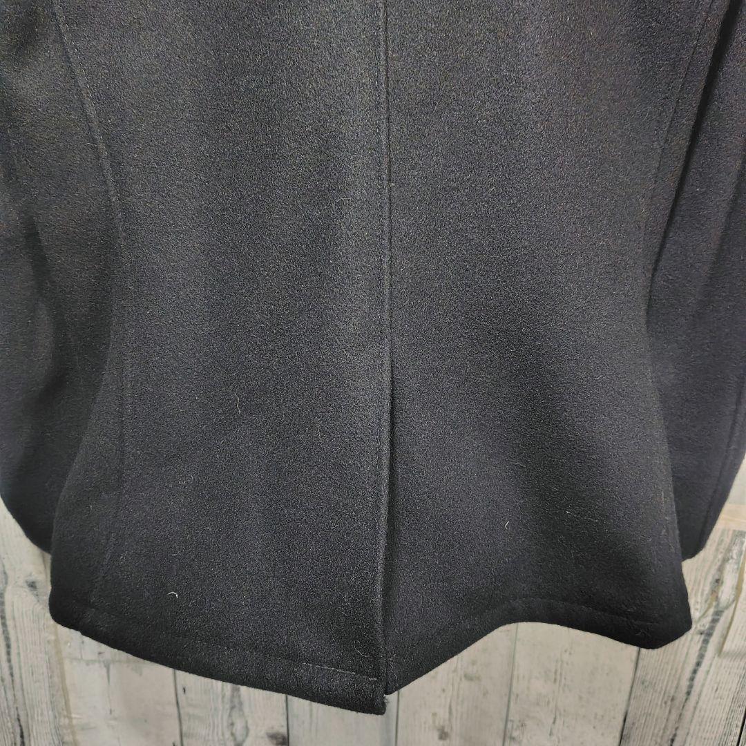 未使用級 Schott 753US Pコート 40 濃紺 スリム ピーコート