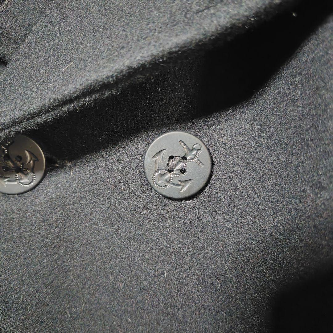 未使用級 Schott 753US Pコート 40 濃紺 スリム ピーコート