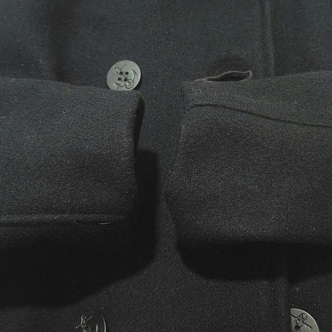 未使用級 Schott 753US Pコート 40 濃紺 スリム ピーコート