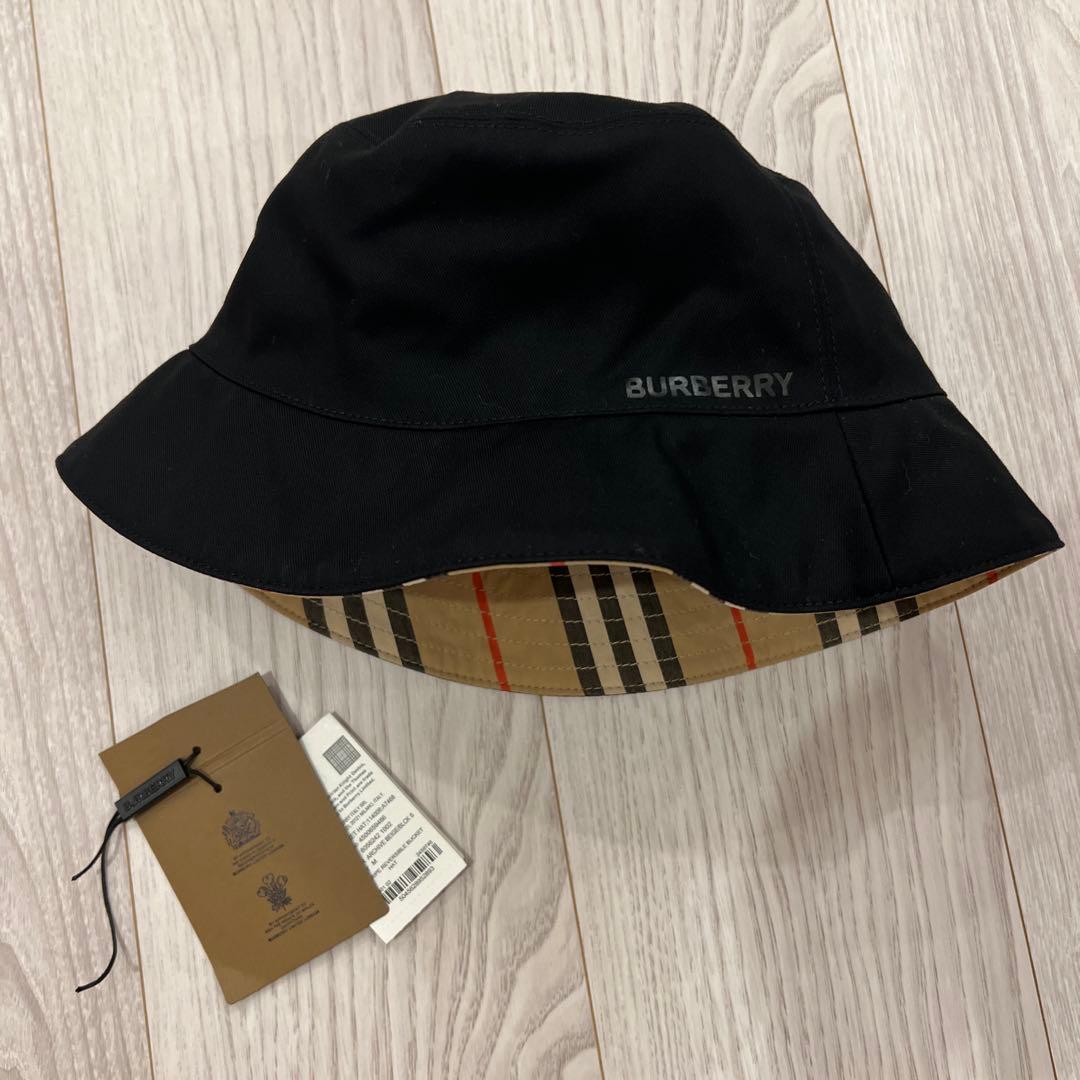 BURBERRY バーバリー　リバーシブル　ハット　Mサイズ