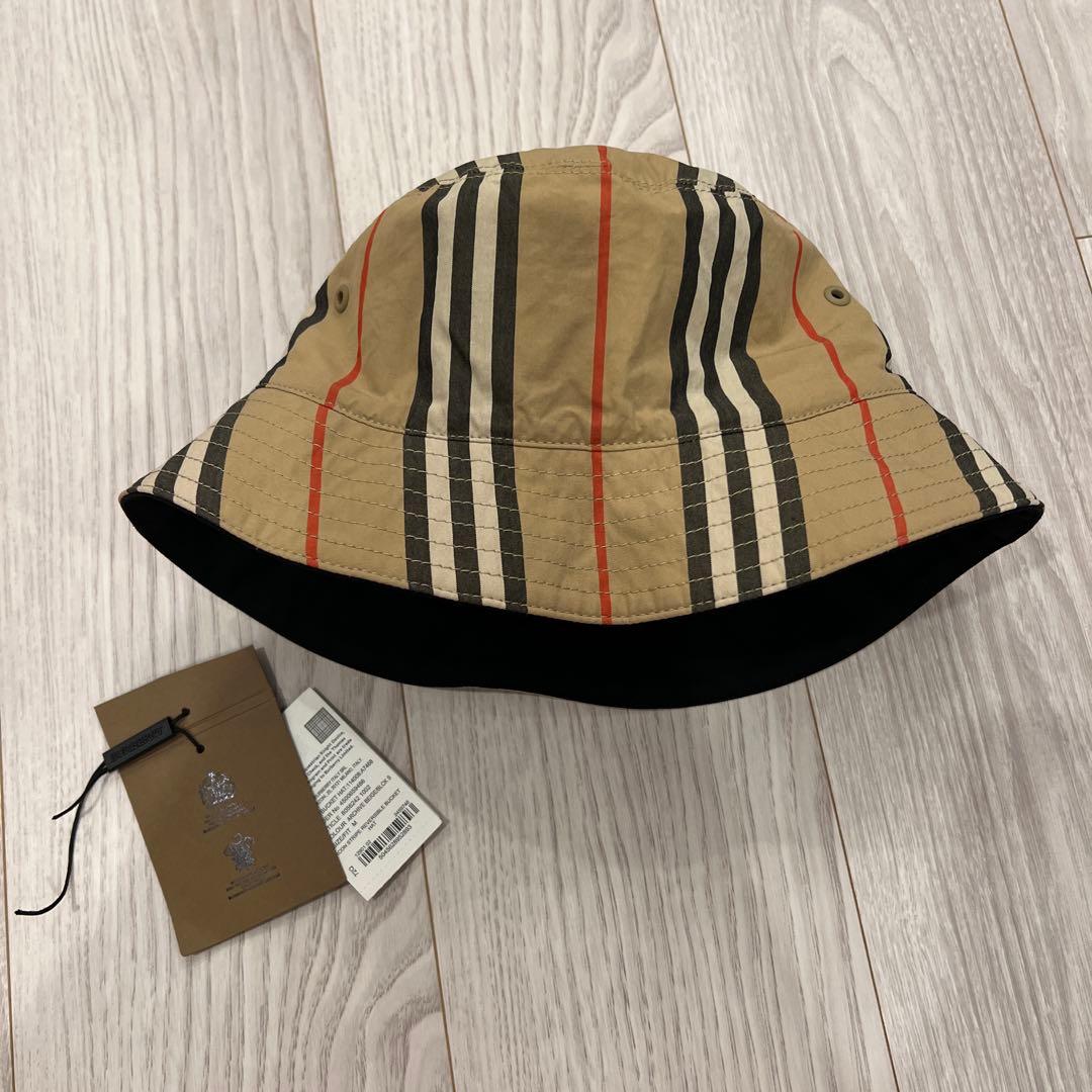 BURBERRY バーバリー　リバーシブル　ハット　Mサイズ