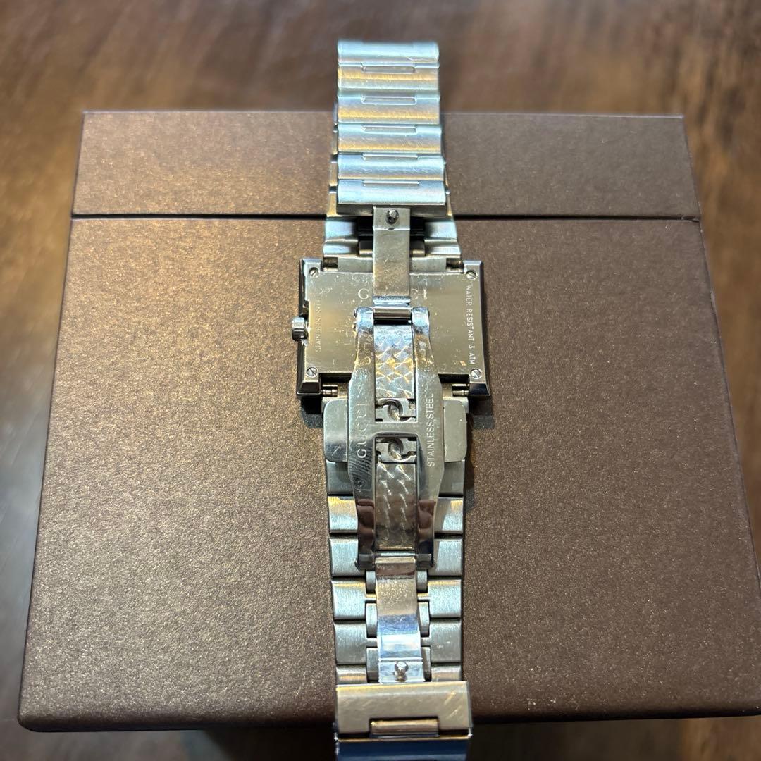 グッチ GUCCI 腕時計 100L ブラック レディース