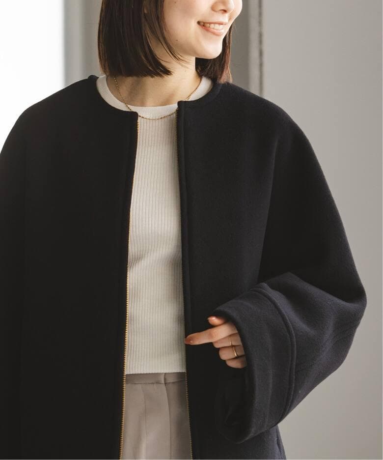 美品　NOBLE MTRショートケープブルゾン 今週終了