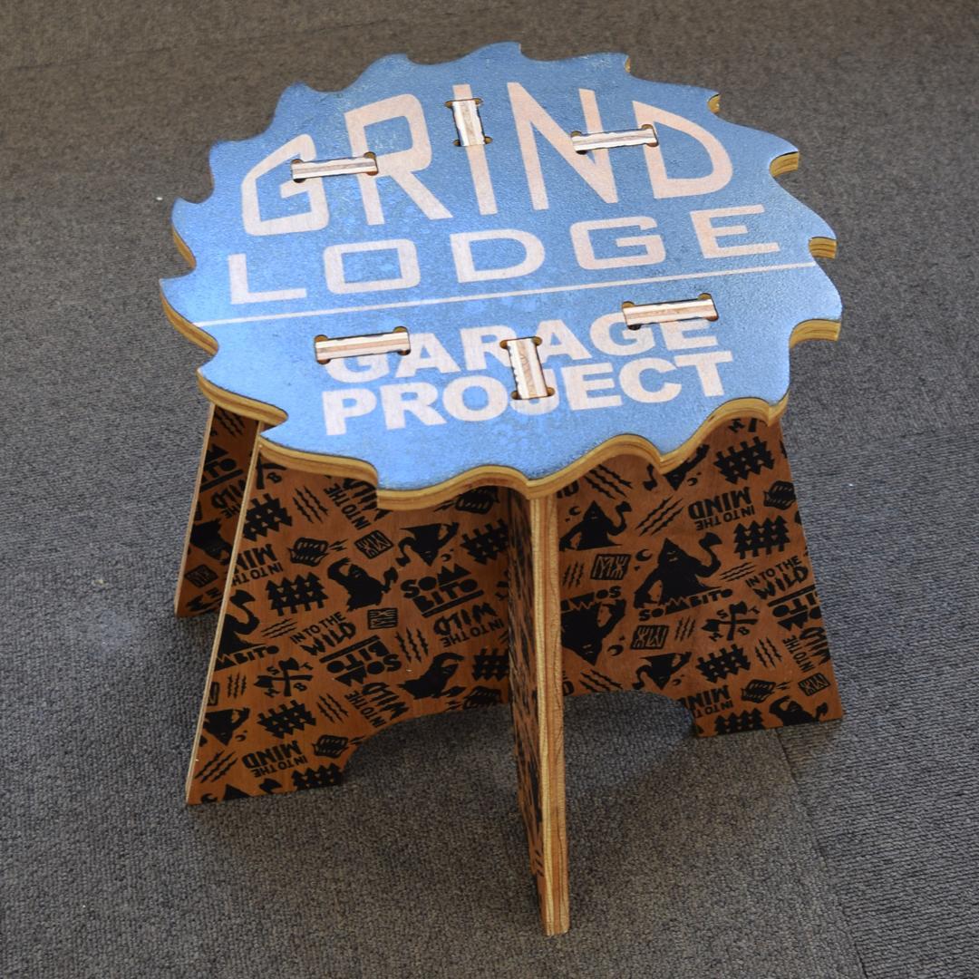 GRINDLODGE グラインドロッヂ スツール somabito 生刷り