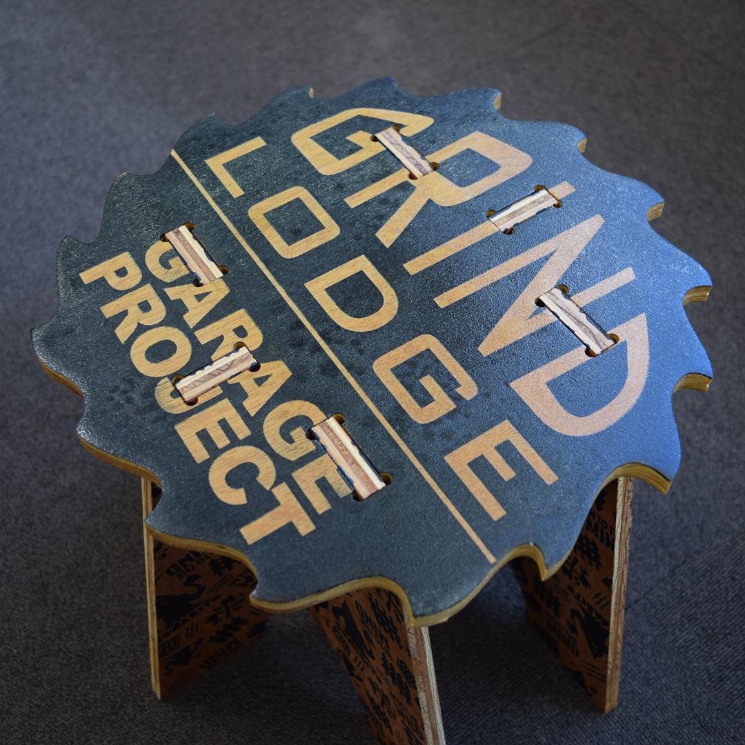 GRINDLODGE グラインドロッヂ スツール somabito 生刷り