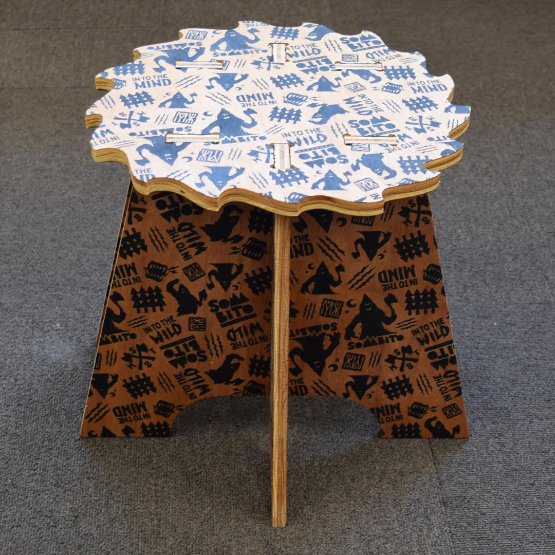 GRINDLODGE グラインドロッヂ スツール somabito 生刷り