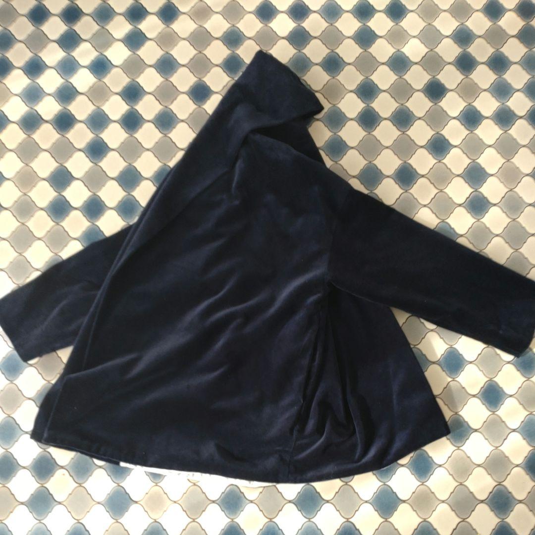 ピン有☆オネット Honnete ショールカラー カーデ ベルベット ジャケット