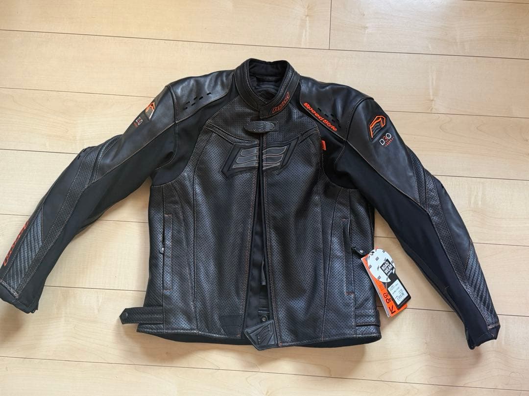 HYOD ブラックバイクジャケット Lサイズ