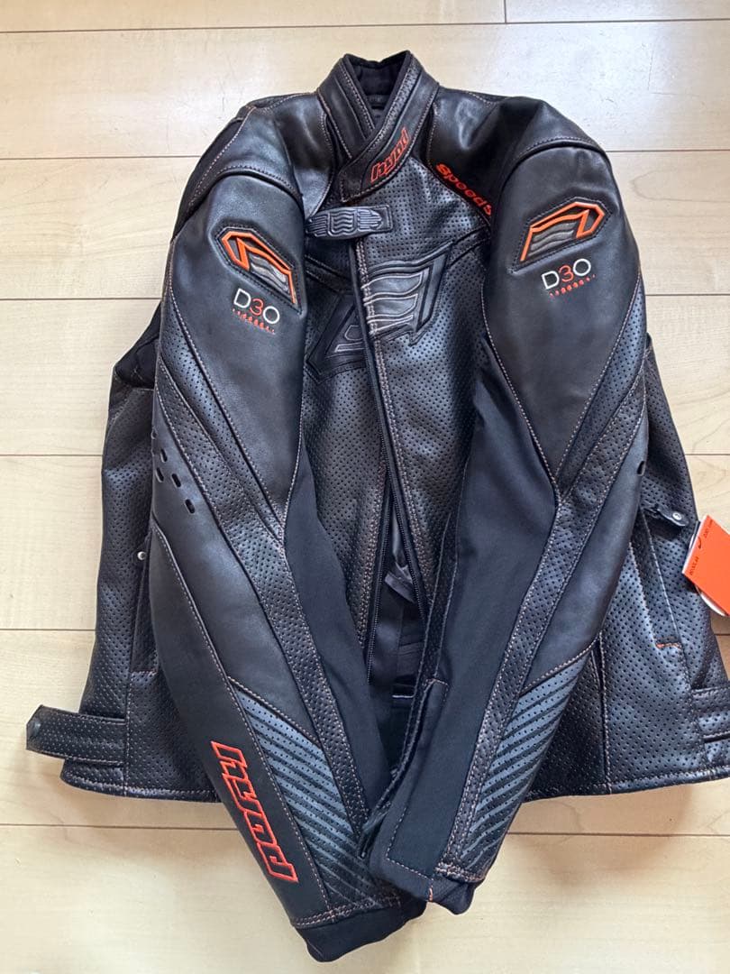 HYOD ブラックバイクジャケット Lサイズ