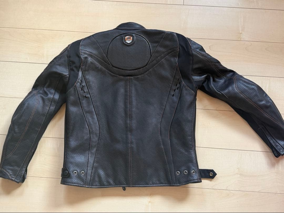 HYOD ブラックバイクジャケット Lサイズ