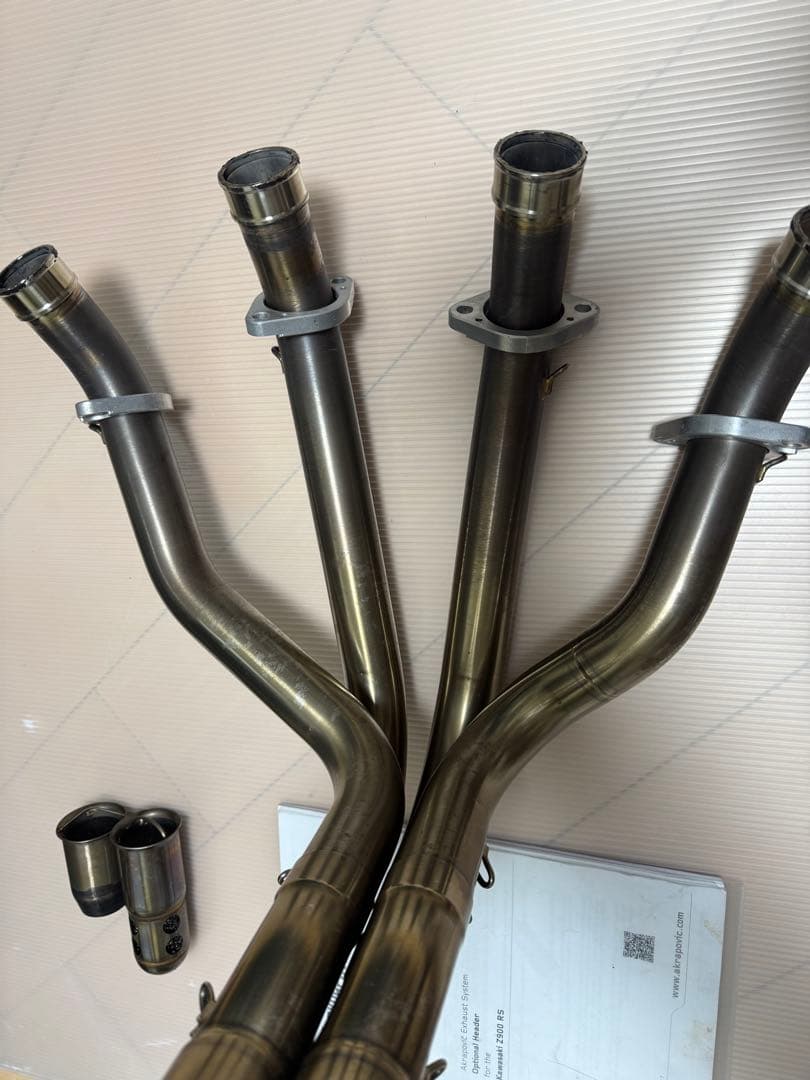 アクラポヴィッチ　オプション ヘッダー　Z900RS(18) E-K9R3